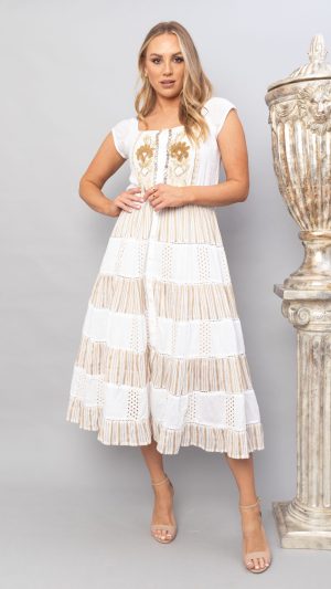 Skylar Dress - Meringue Edition