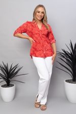 Fiery Flora Top - Aries Edition