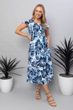 Blossom Rayon Dress - Pisces Edition