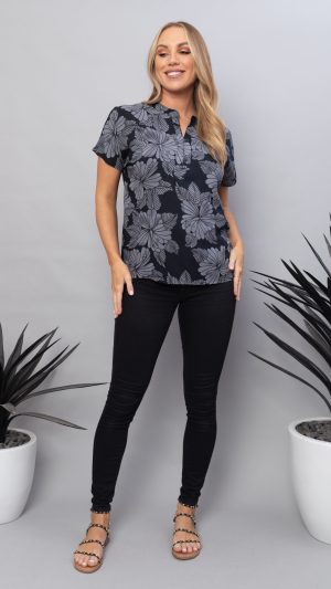 Grey Whisper Top - Aries Edition