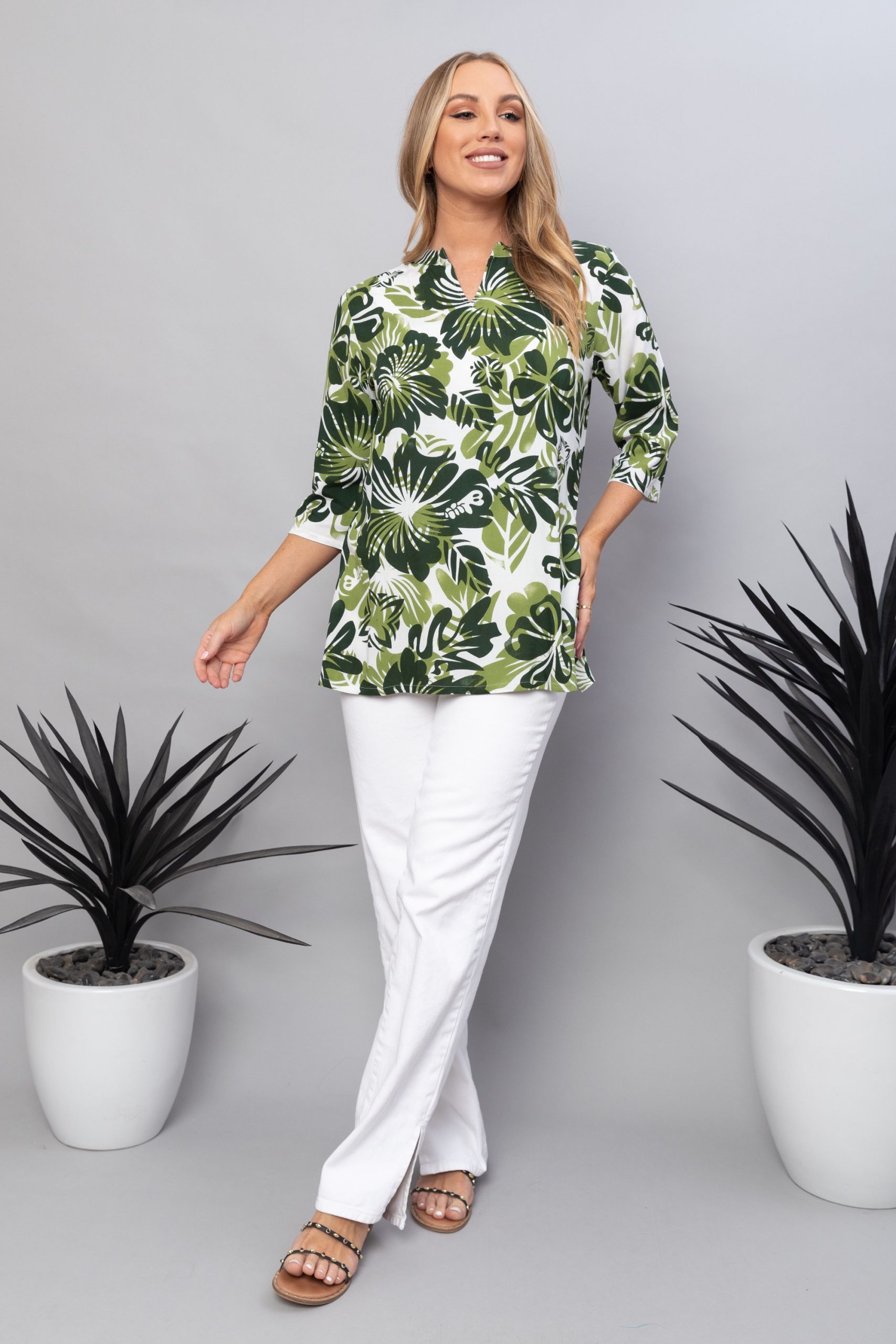 Verdant Blossom Top