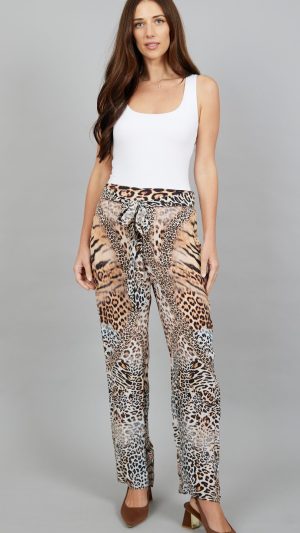 Leopard Print Pants