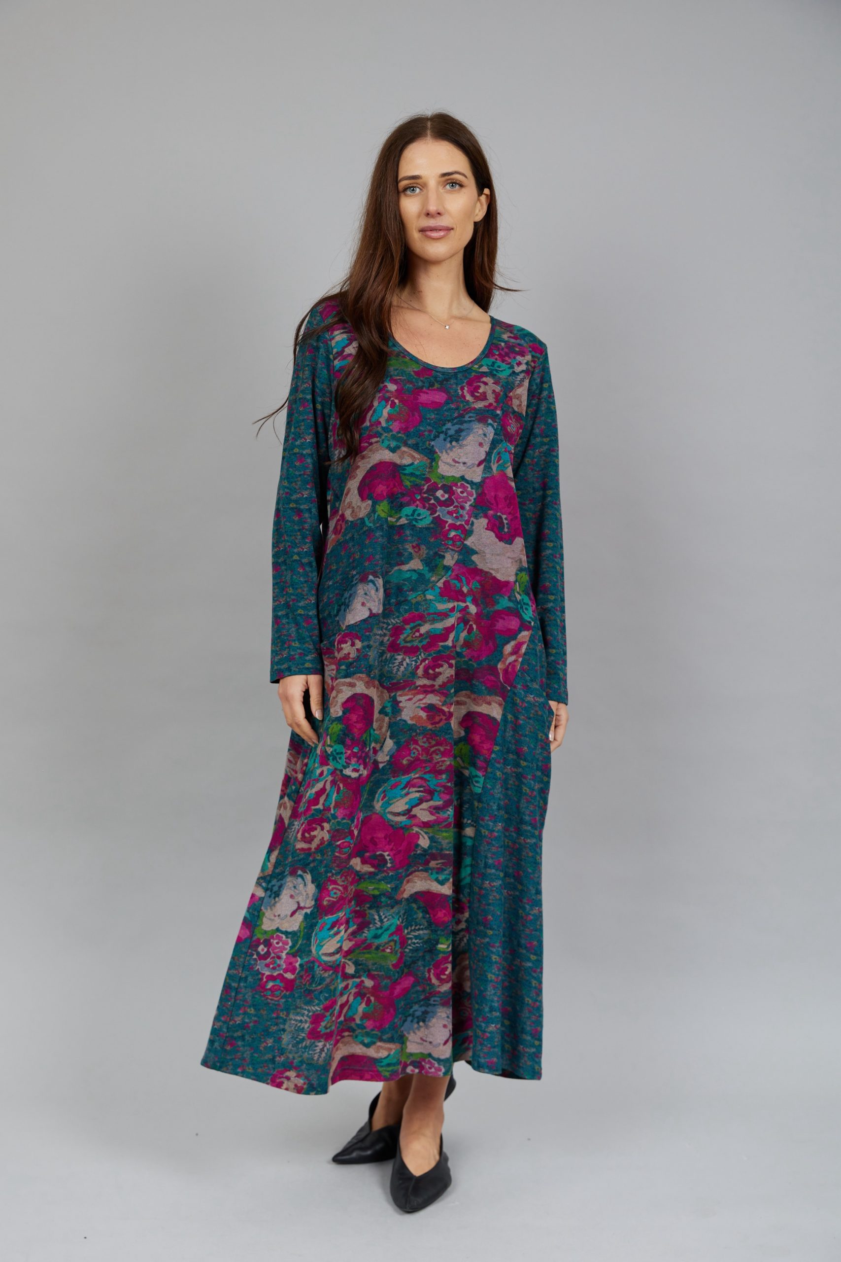 Bonnie’s Winter Floral Dress