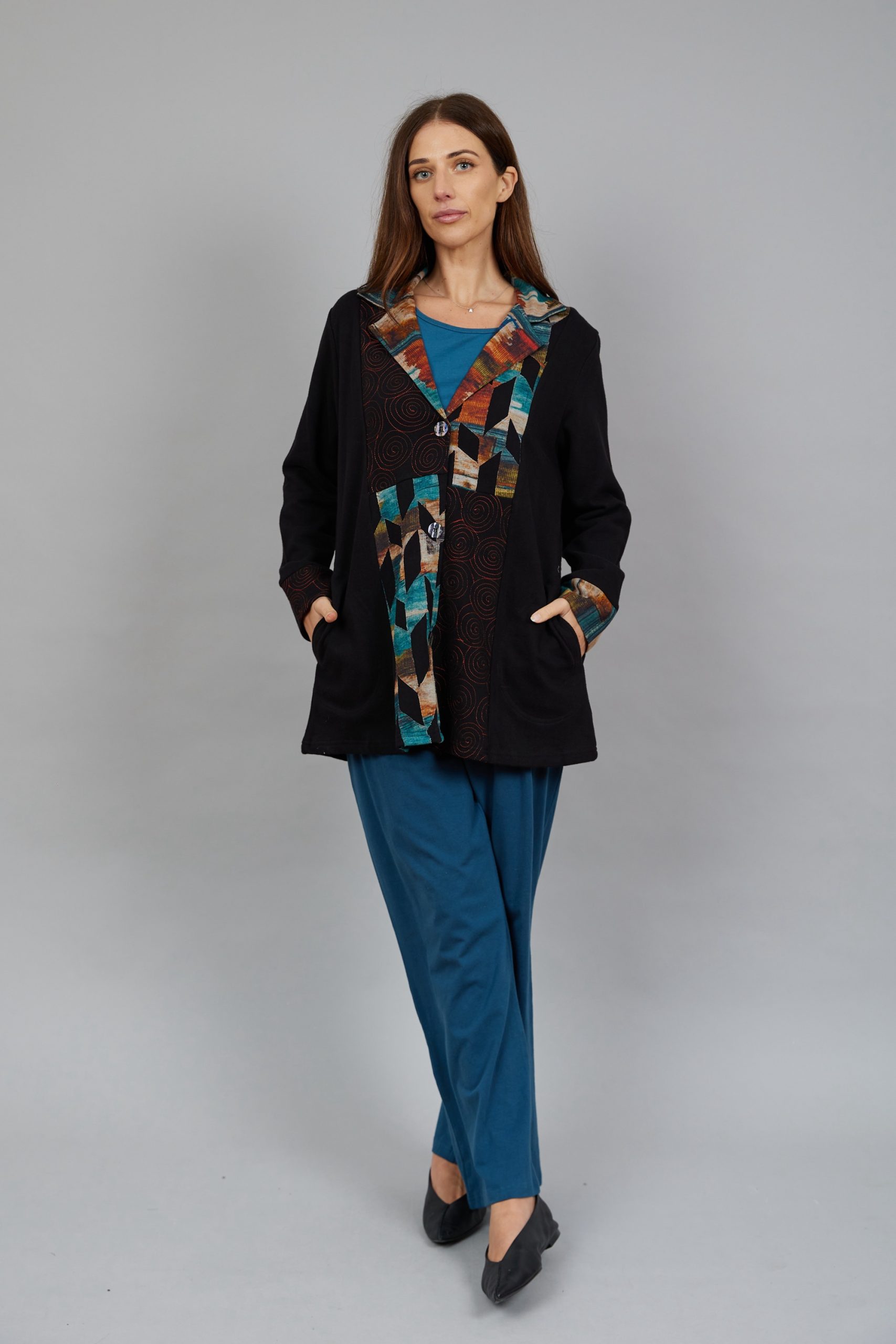 Midnight Pattern Cardigan