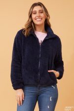 Winter Essential Jacket - Navy Blue
